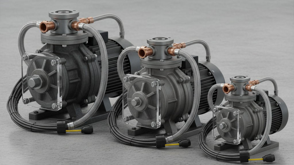 Different Pump Sizes Side-by-Side