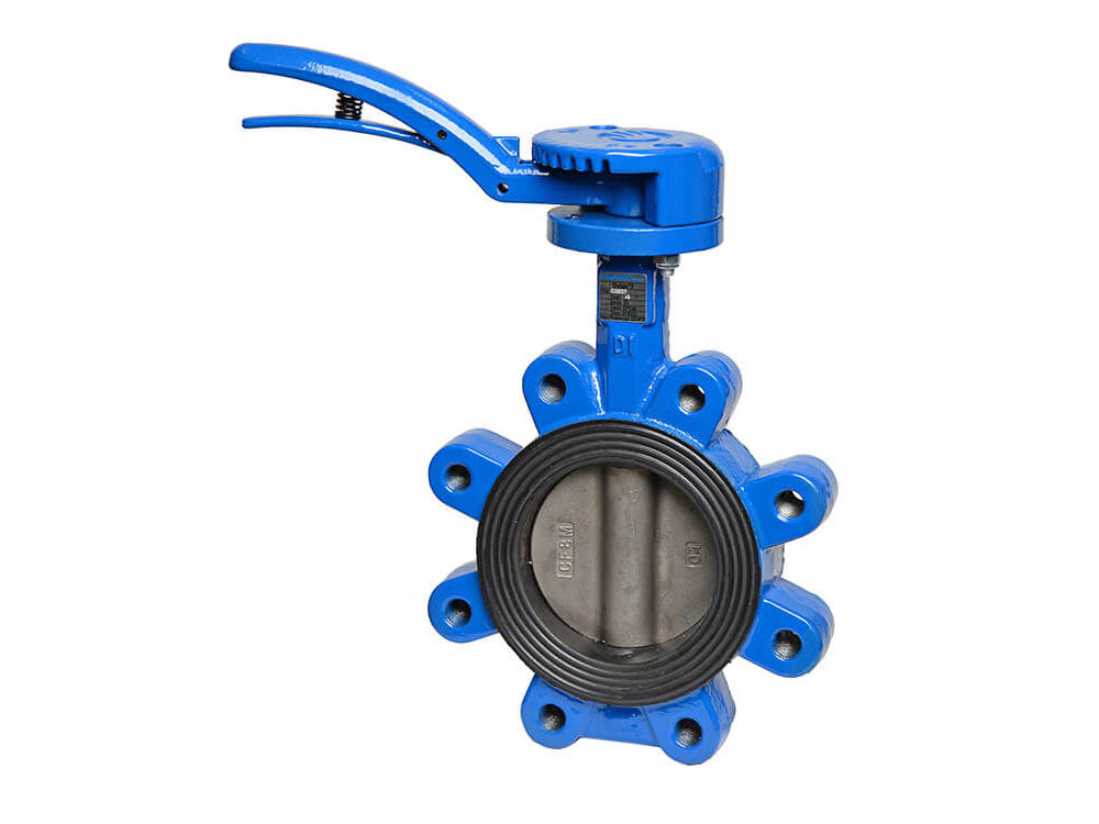 Flomatic Valves - S3L09 - 6"Model Sylax 3 Lug Style with Lever Handle