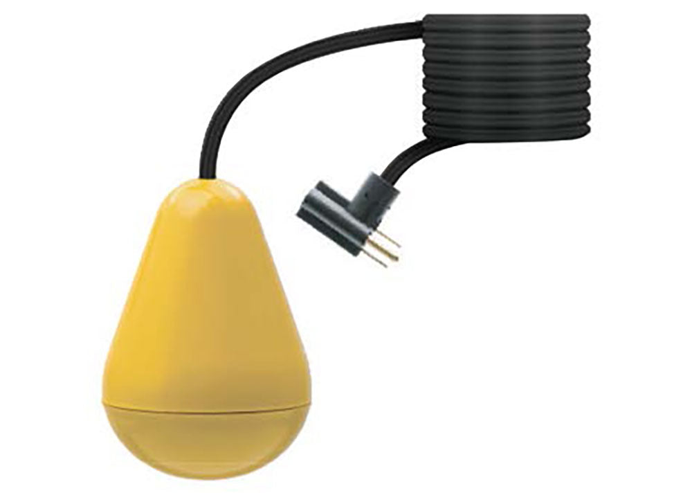 SPI - 20A421 - 30SRD2WP - Junior M-Navigator - 30' Mercury Pump Down Float Switch (240V) (Non-Weighted) (w/ Plug)