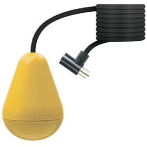 SPI - 20A414 - 20SRD1WP - Junior M-Navigator - 20' Mercury Pump Down Float Switch (120V) (Non-Weighted) (w/ Plug)