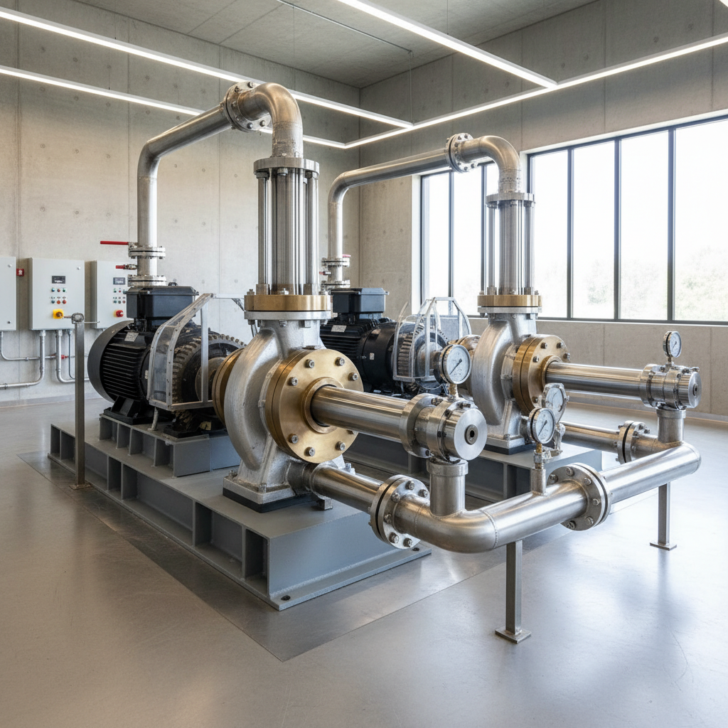 Duplex pump system diagram