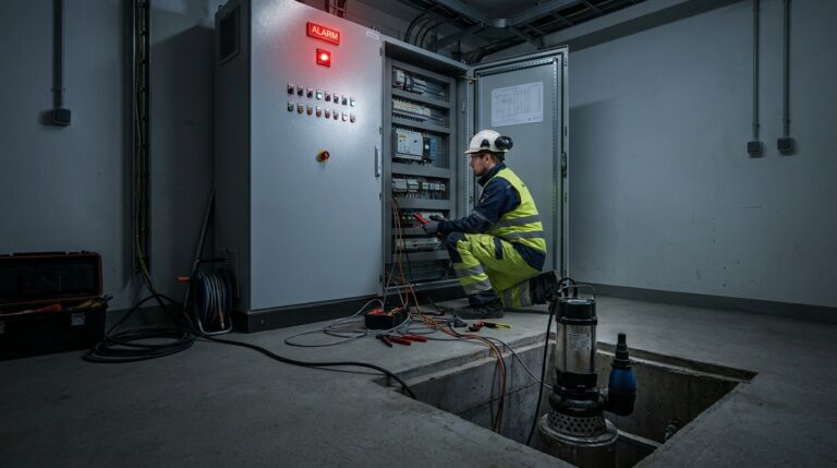 Wastewater pump alarm troubleshooting guide: common alarms, meanings, solutions.