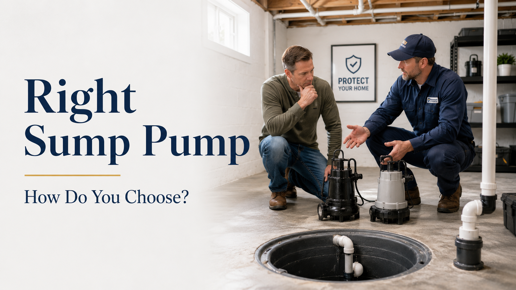 Choosing the Right Sump Pump